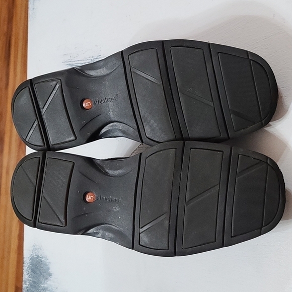 Clarks Unstructured Mens Casual Dress Shoes Brown Lace-up Size 10 EUC - Picture 10 of 11